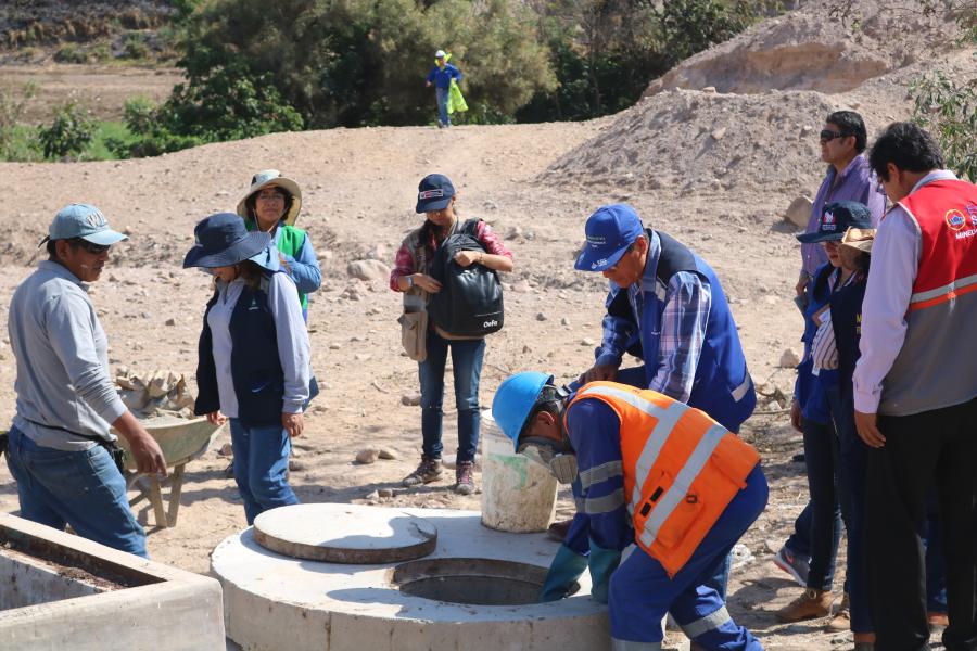 EPS Moquegua realiza acciones para implementar plan de cierre de lagunas de oxidación de Locumbilla y San Antonio