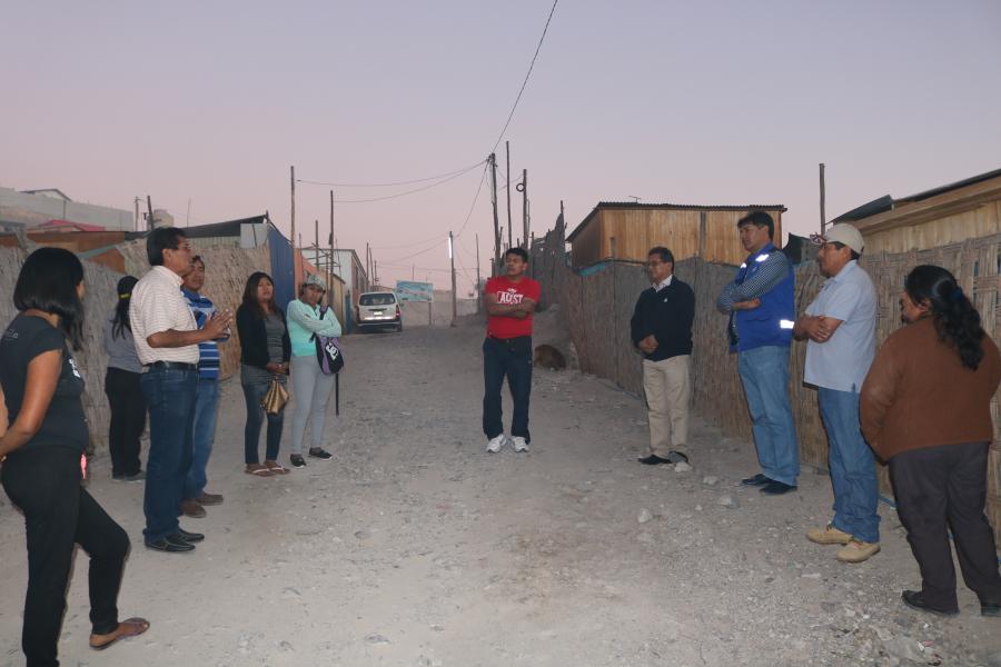 EPS Moquegua brinda facilidades para la instalación de redes de agua y alcantarillado en Chen Chen