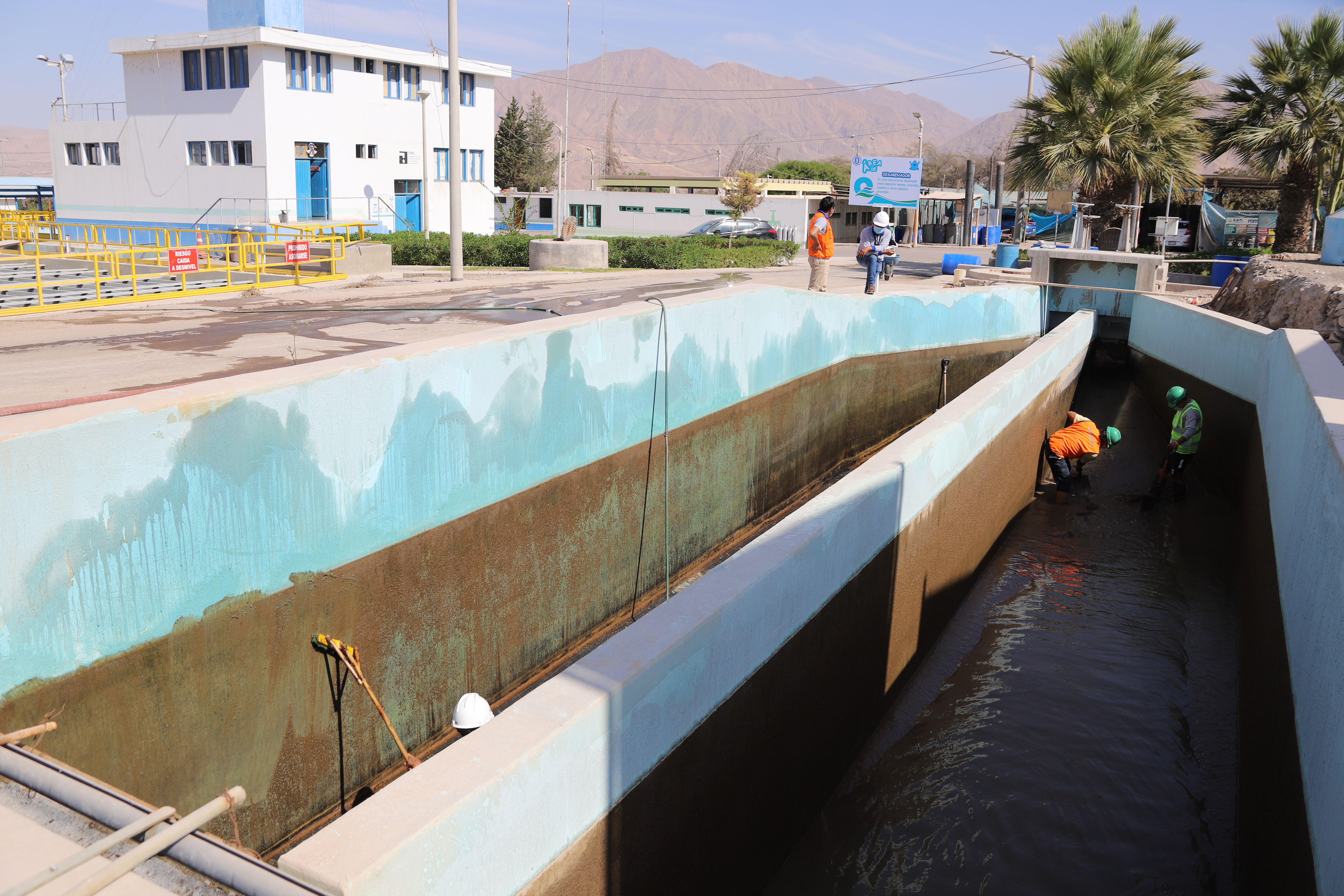 EPS Moquegua garantiza el servicio de agua potable durante la temporada de lluvia