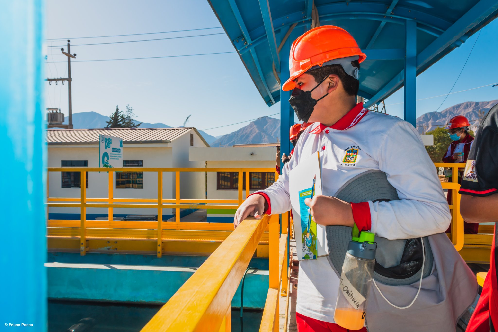 Más de 500 estudiantes del colegio Simón Bolívar fueron sensibilizados sobre el proceso de potabilización del agua