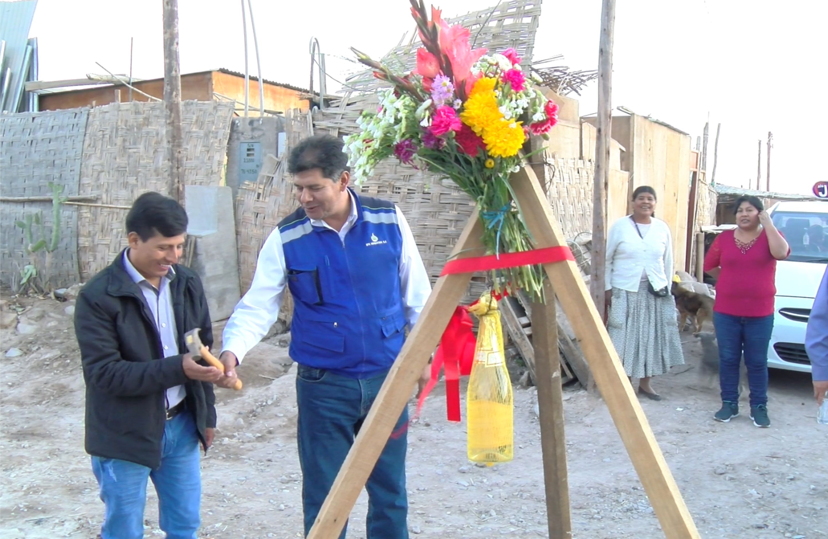 EPS MOQUEGUA INAUGURA OBRA DE AGUA POTABLE EN EL CENTRO POBLADO DE SAN ANTONIO